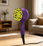 Curly hair diffuser hair dryer, reduces frizz and enhances natural curls