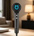 High-speed hair dryer, portable design, concentrator nozzle, multi-styling use