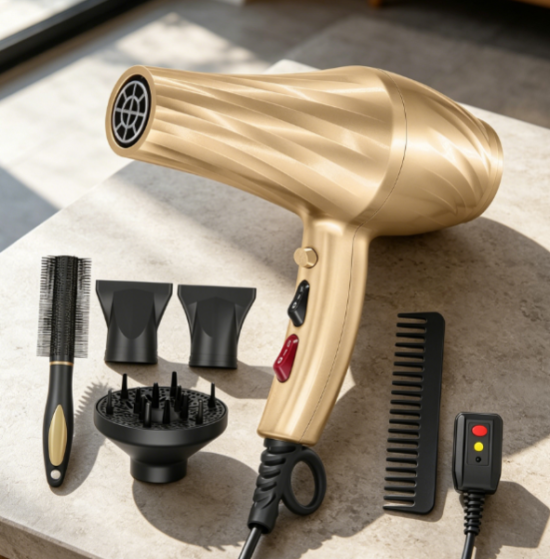 Travel multi-in-one hair styling set, portable storage design