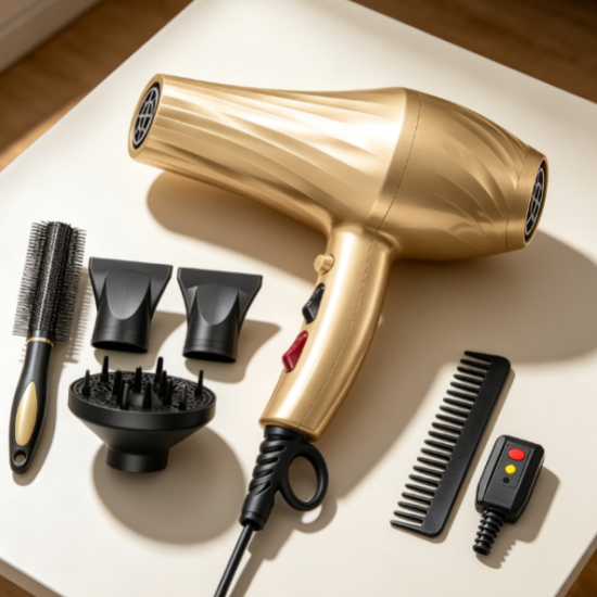 Travel multi-in-one hair styling set, portable storage design