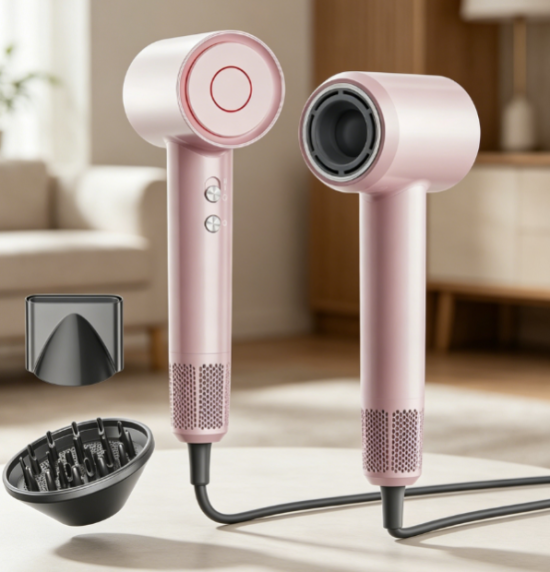 5-in-1 high-speed hot air styling brush, multi-function drying and styling tool
