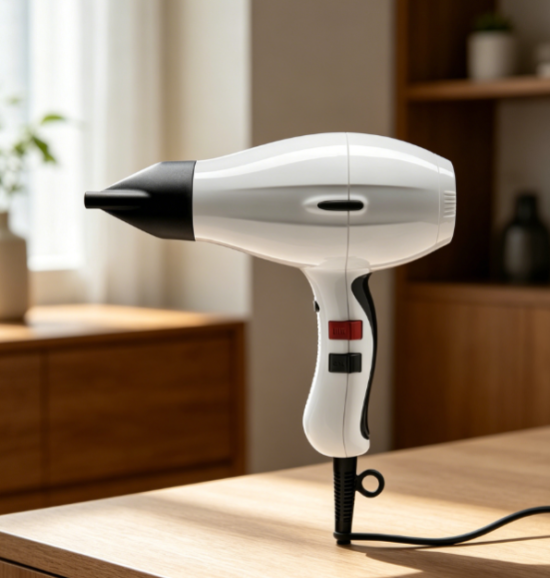 Professional ceramic hair dryer, salon-grade powerful drying device